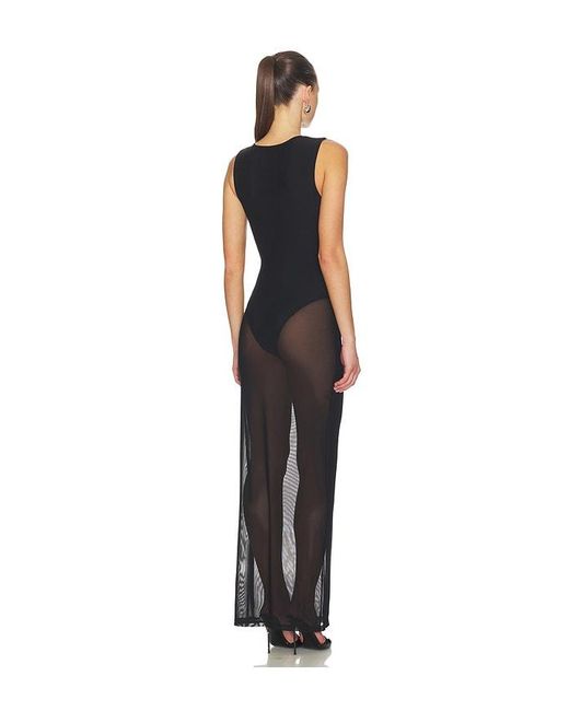 superdown Black Kirby Maxi Dress