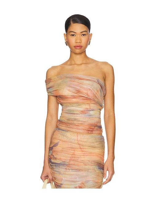 Ronny Kobo Natural X Revolve Verna Top