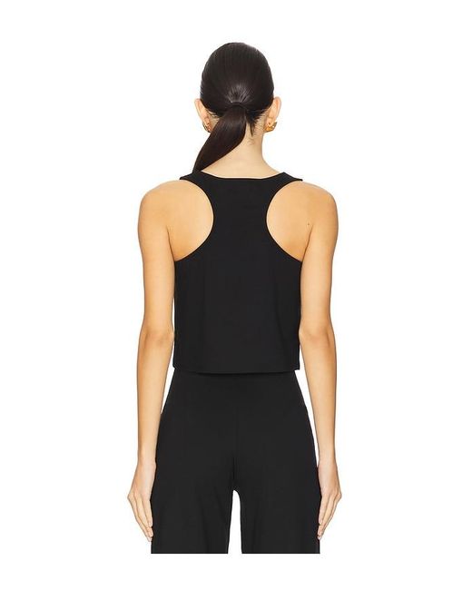 Ripley Rader Black Ponte Knit Tank Top