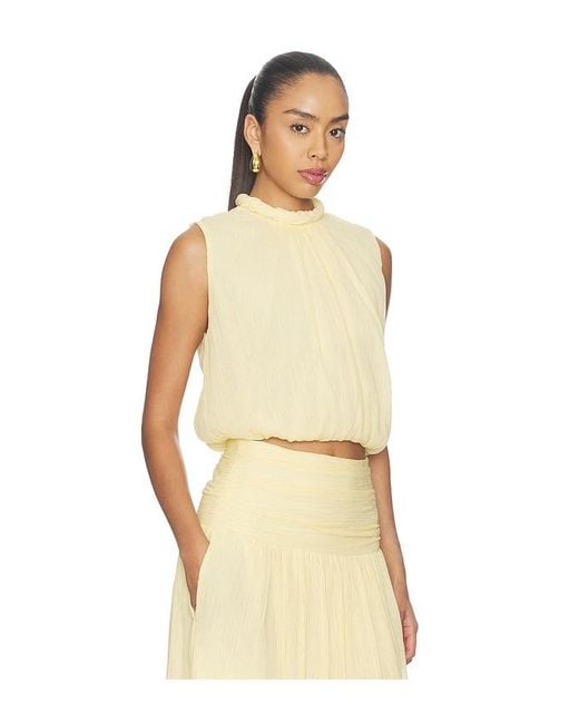 Camila Coelho Natural Leora Top