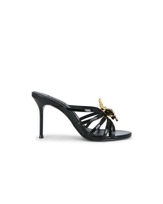 SCHUTZ SHOES Black Flora Mule