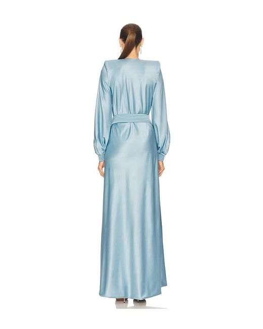 Zhivago Blue Cala Conta Gown