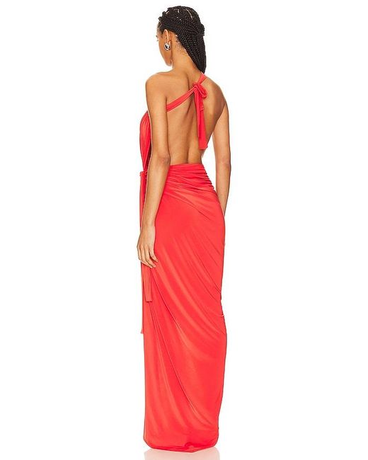 J.Angelique Red Disa Gown