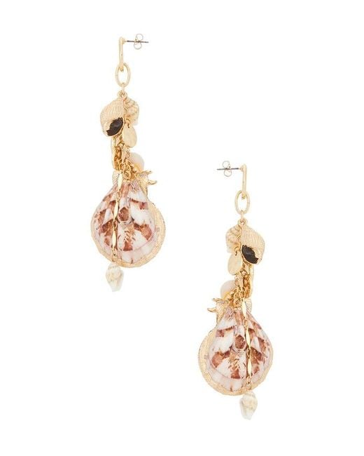 Ettika White Mermaid Tears Earrings