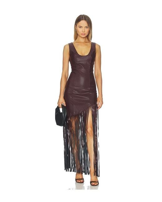 OSIS STUDIO Red Adria Dress