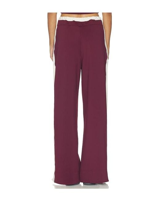 PORT DE BRAS Red Boxer Pant