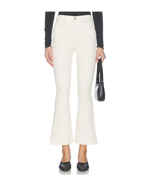 Veronica Beard White Carson Flare Jeans