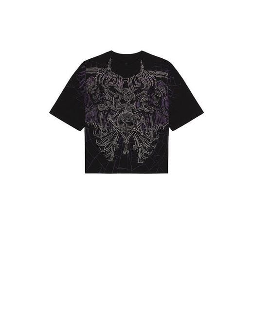 Affliction Black Darkness Falls Short Sleeve Tee for men