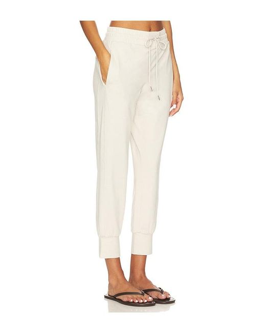 Varley White Aisling Active 27 Sweatpant