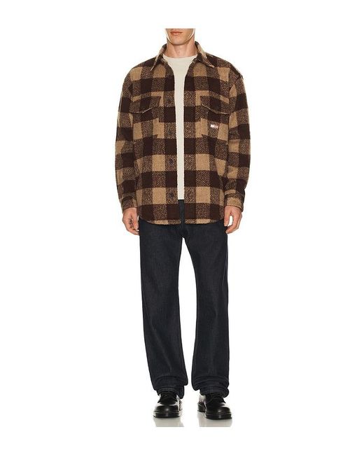 Tommy Hilfiger Brown Check Overshirt for men
