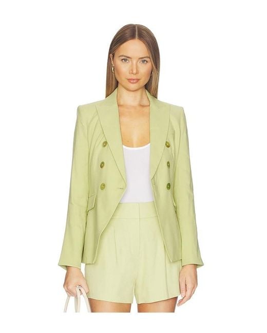 Veronica Beard Yellow Miller Dickey Jacket