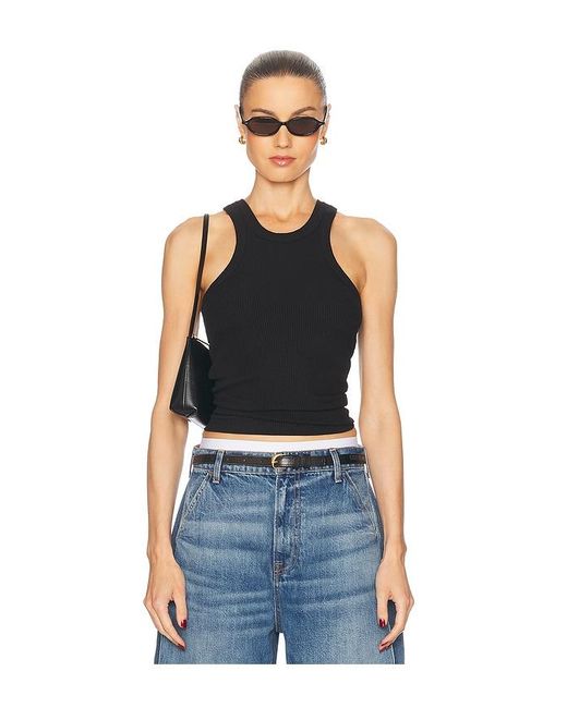 GRLFRND Blue Top Essential Racer