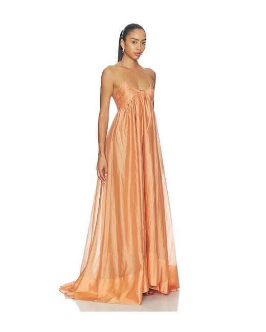 Camila Coelho Natural Anastacia Maxi Dress