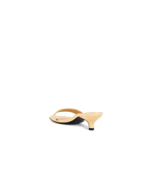 Black Suede Studio White Avery 35 Mule