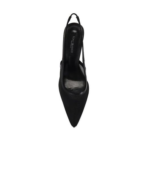 Tony Bianco Black Glide Slingback