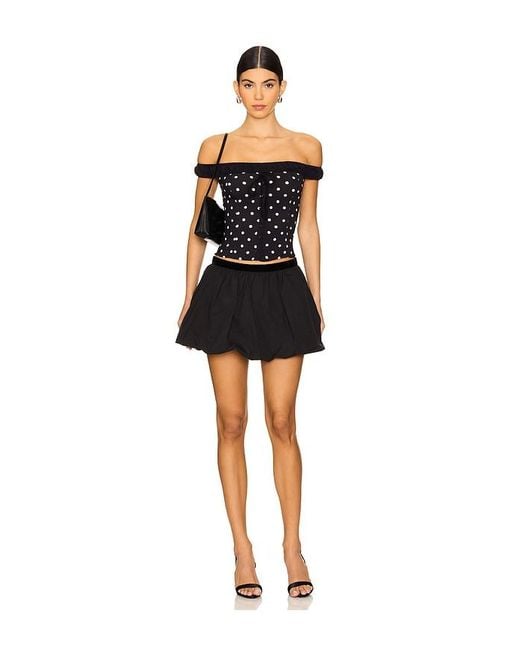 Ciao Lucia Black Antonia Skirt