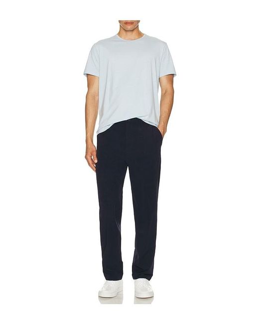 Cuts White Ao Curve Hem Tee for men