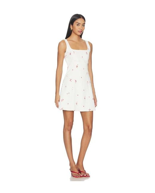 Rails White Altadena Dress
