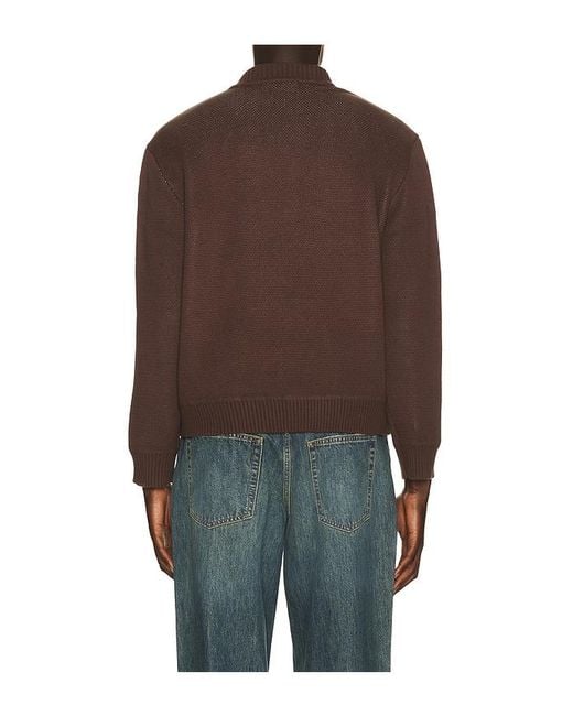 House Of Sunny Brown Daily Grind Knit Sweater for men