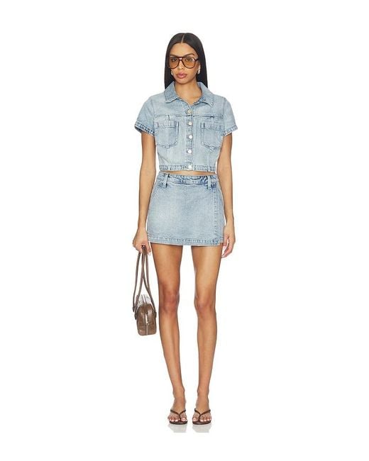 Show Me Your Mumu Blue Monroe Skort
