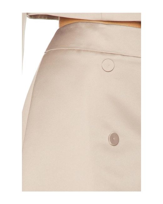 Camila Coelho White Marosa Mini Skirt