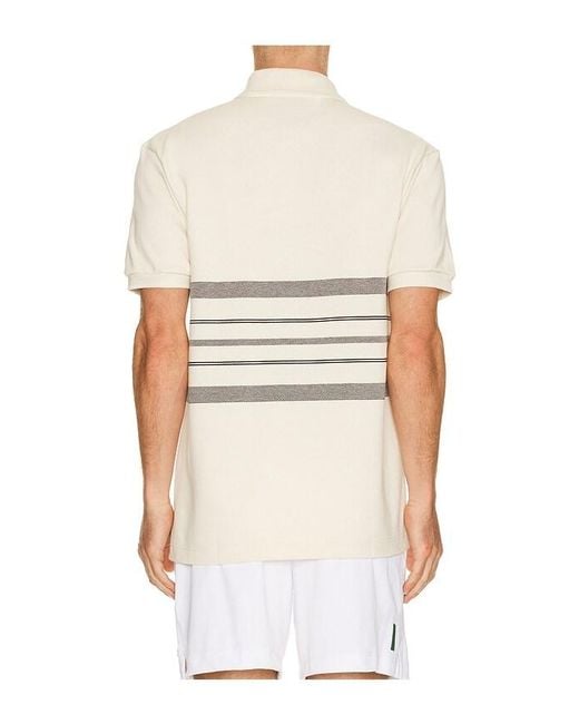Lacoste White Polo for men