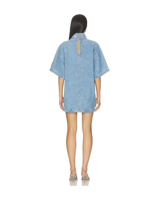 Agolde Blue Kembra Dress