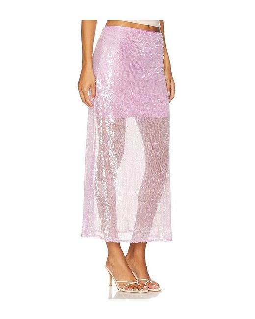 Line & Dot Pink Odessa Skirt