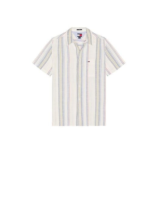 Tommy Hilfiger Hemd Slub in White für Herren