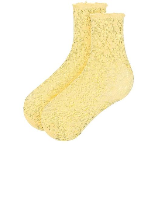 Casa Clara Yellow Claire Socks