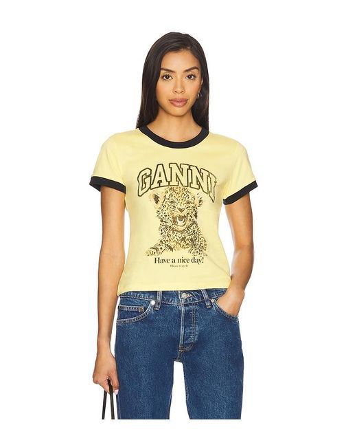 Ganni Tシャツ Multicolor