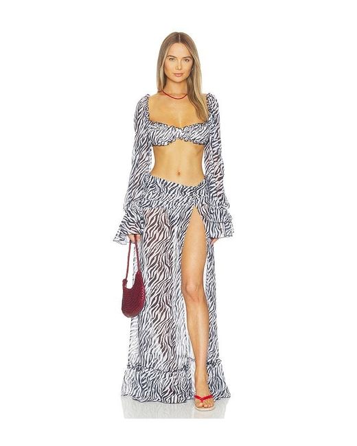 Bananhot White Josie Skirt