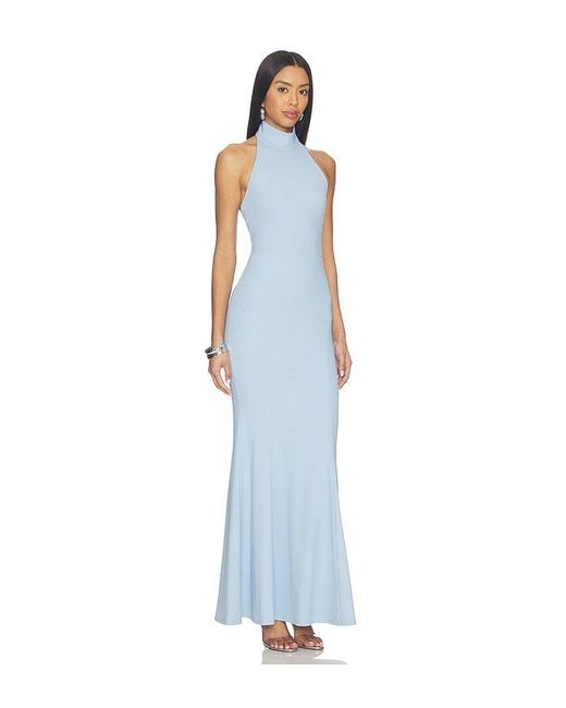 superdown Blue Jacinta Fishtail Gown