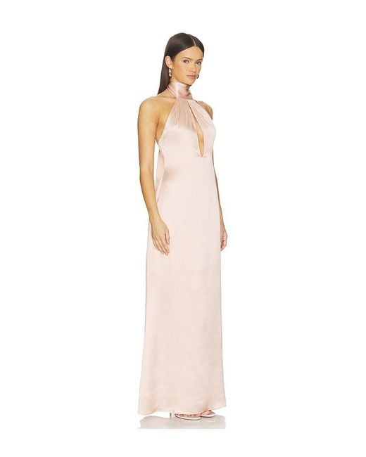 SRG White Imogen Silk Dress