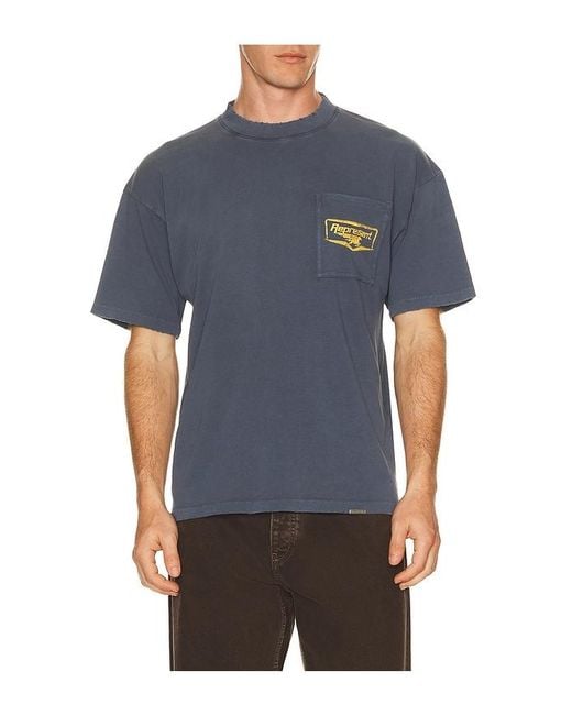 Represent Blue Nothing Faster Tee for men