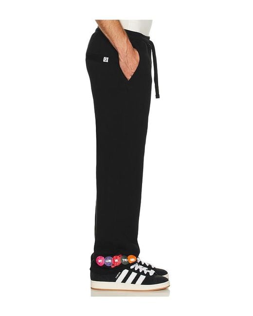 BBCICECREAM Black Script Sweatpants for men