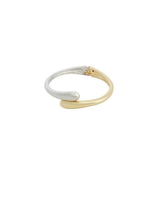 petit moments White Thin Livorno Cuff Bracelet