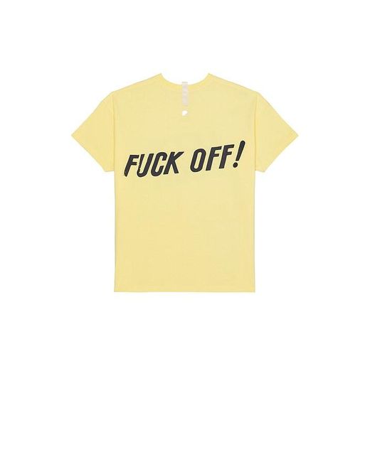 メンズ Advisory Board Crystals Tシャツ Yellow