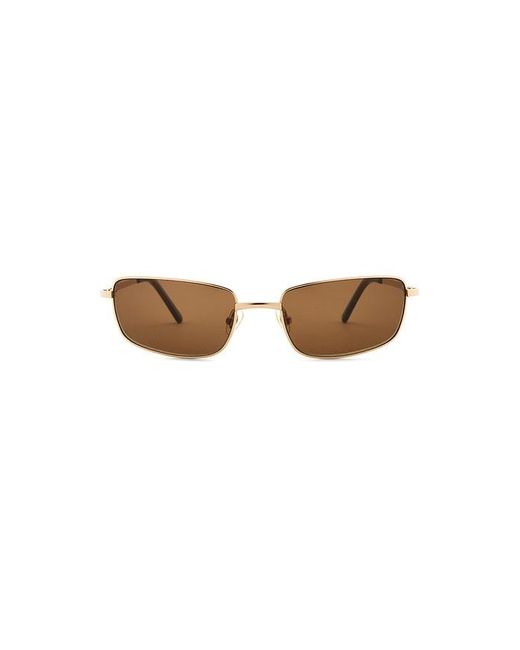 Lu Goldie Brown Yuki Sunglasses