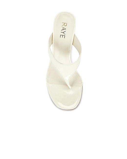 Raye White Serine Sandal