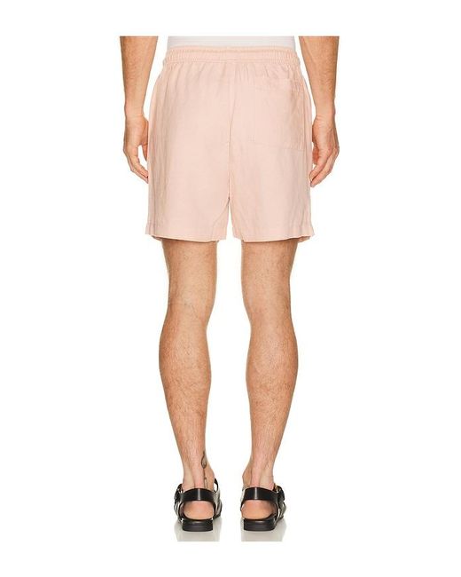 Onia Multicolor Air Linen Pull On Short 6 for men