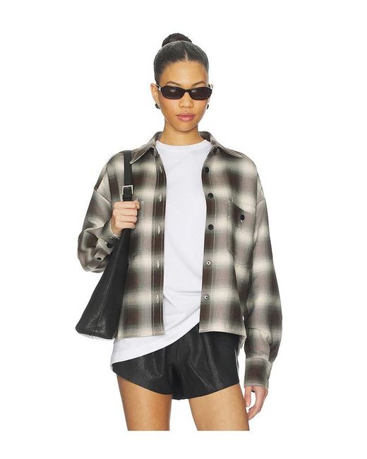 Closed White Cropped Front Oversized Shirt