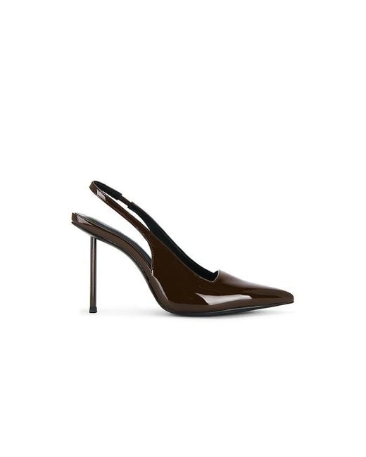 Femme LA Black G63 Slingback Pump