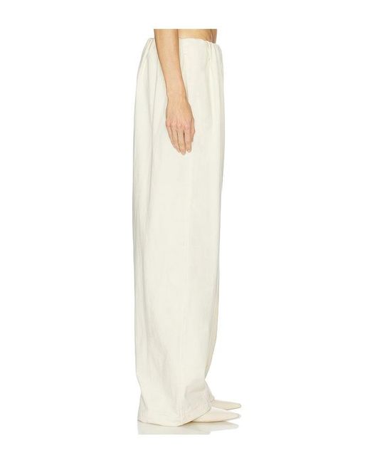 Helsa White The Puff Pant