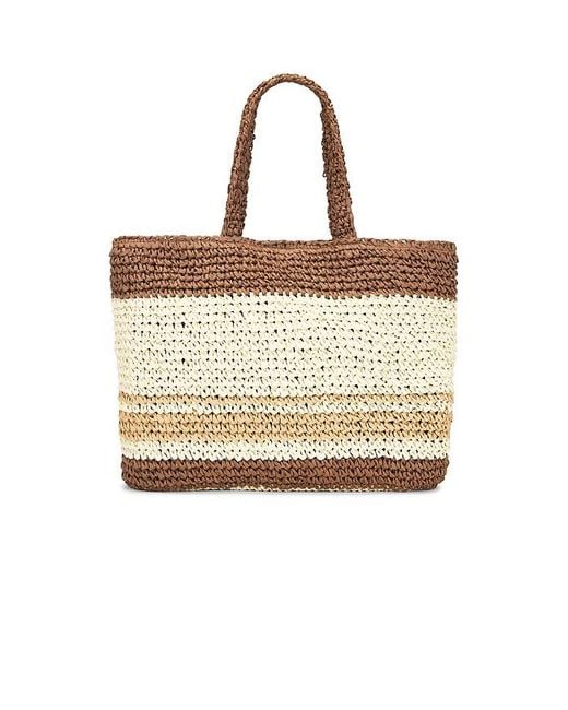 Nikki Beach Natural Amalfi Tote Bag