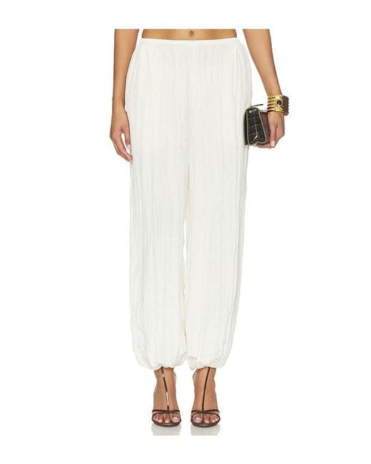Lovers + Friends White Otto Pant