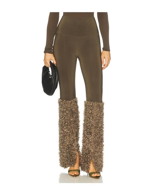 Norma Kamali Multicolor Curly Spat Legging
