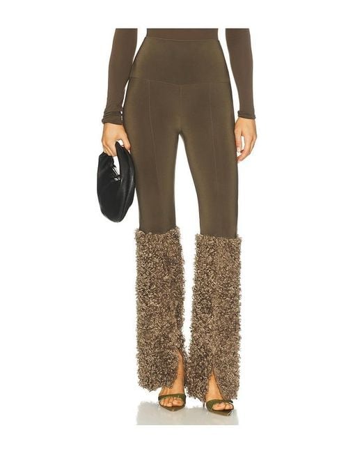 Norma Kamali Multicolor Curly Spat Legging