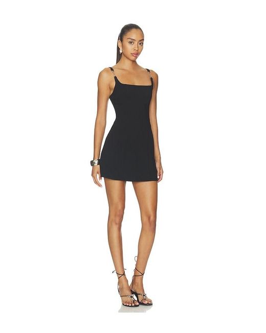 ALL THE WAYS Black Rosalind Mini Dress