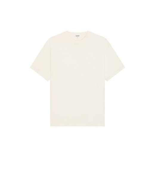 Asher White Noah Supima Tee for men
